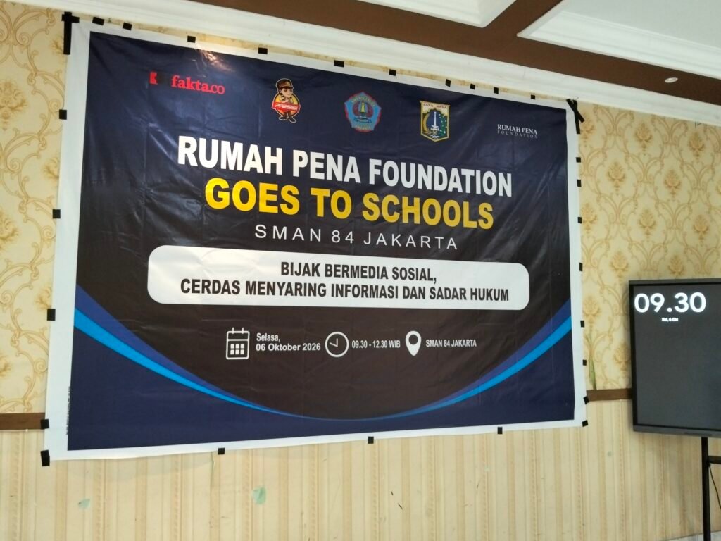 Foto kegiatan Rumah Pena Foundation